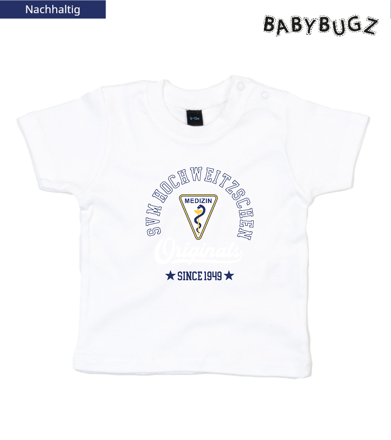 Babybugz Baby T-Shirt White "Jacob"