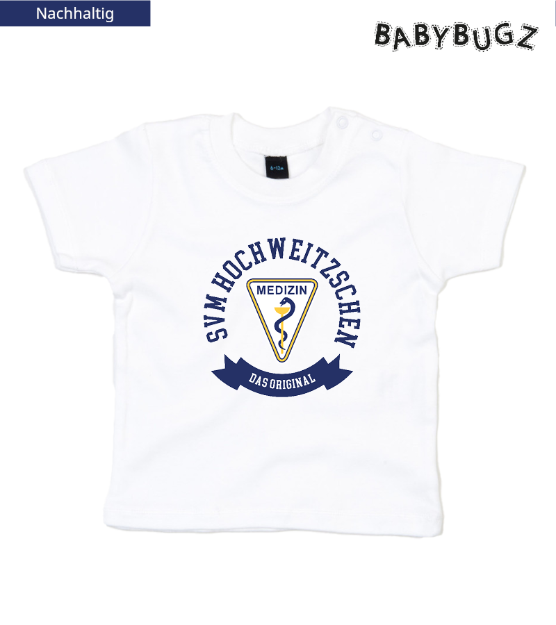 Babybugz Baby T-Shirt White "Bono"