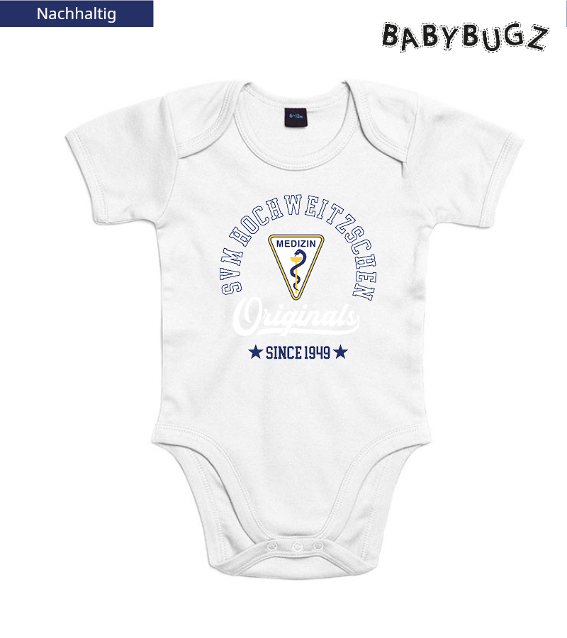 Babybugz Baby Body White "Jacob"