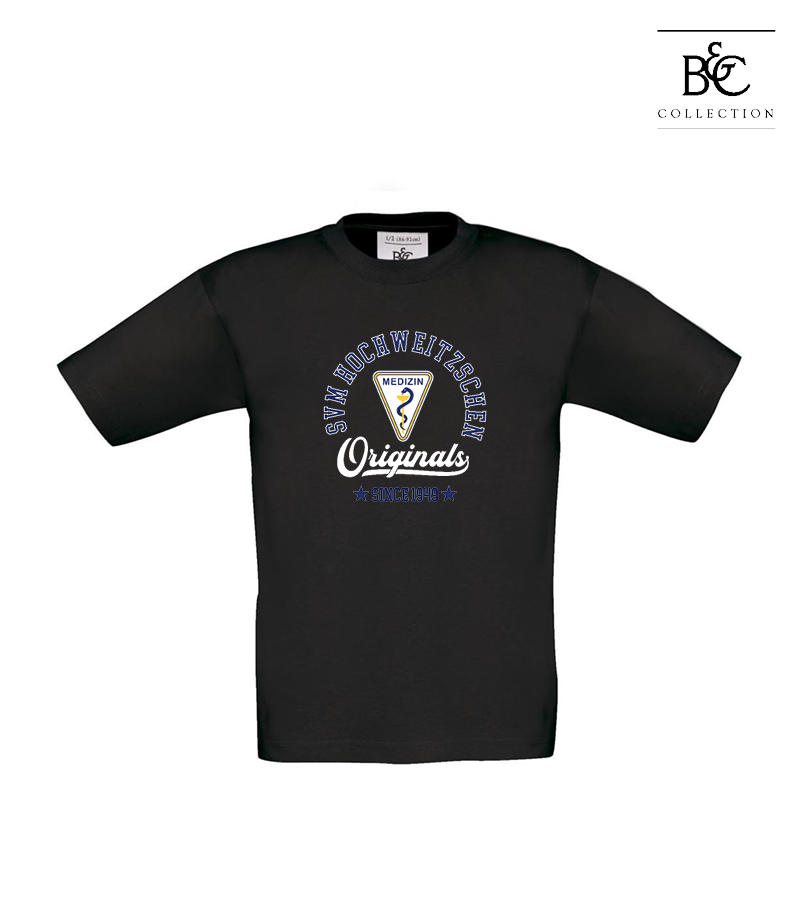 B&C Kinder T-Shirt Black "Jacob"
