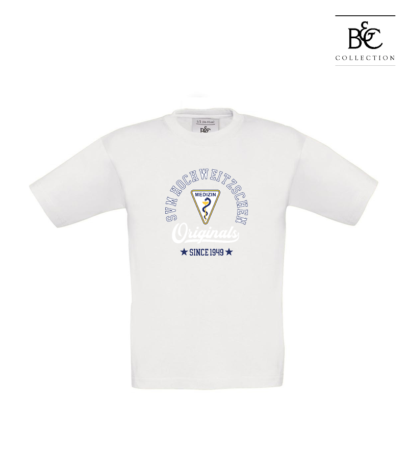 B&C Kinder T-Shirt White "Jacob"