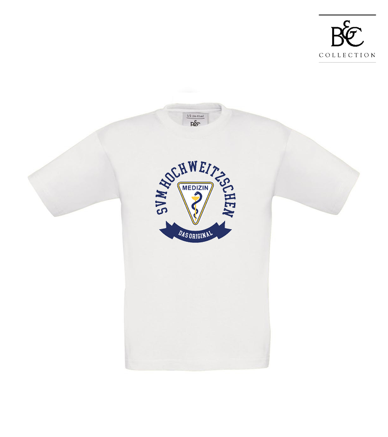 B&C Kinder T-Shirt White "Bono"