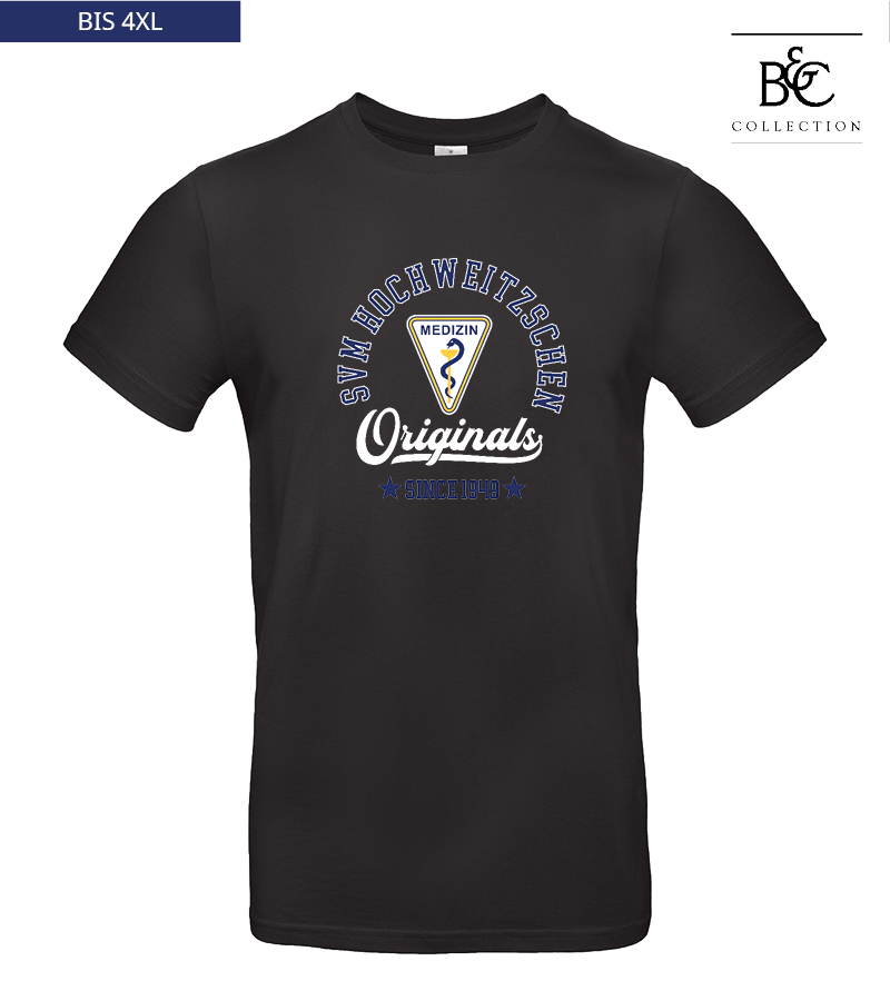 B&C Herren T-Shirt Black "Jacob"