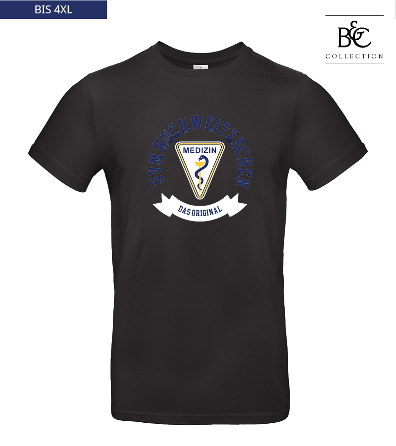 B&C Herren T-Shirt Black "Bono"