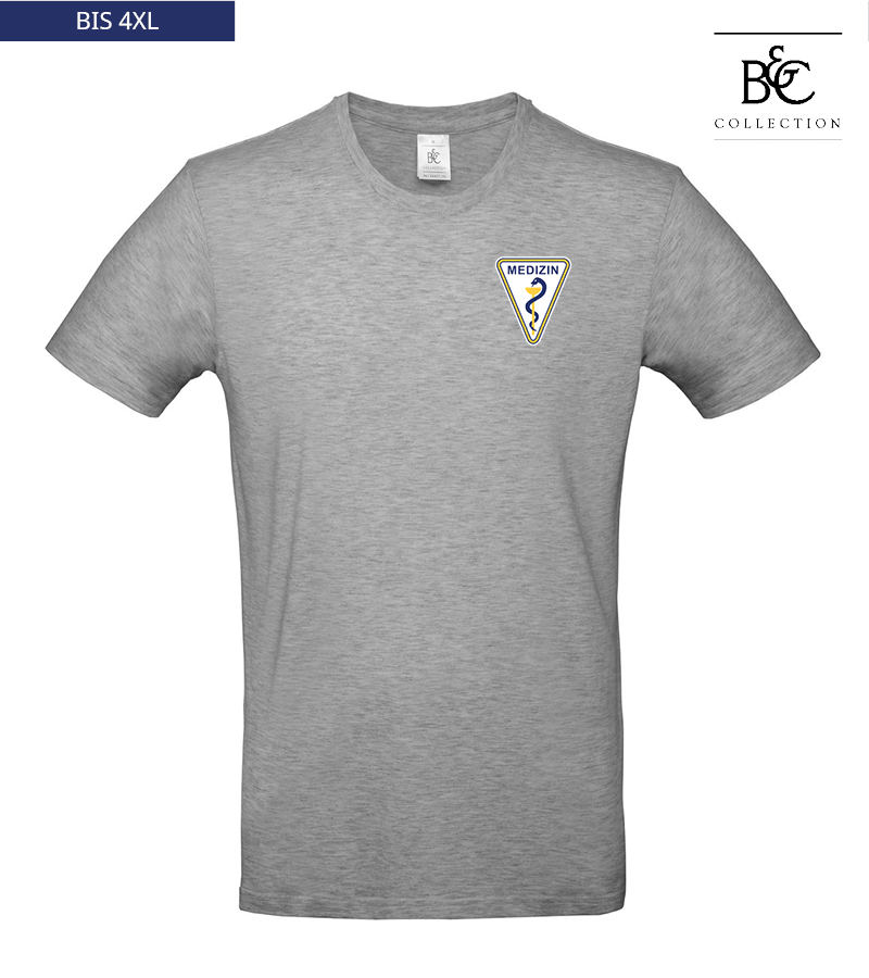 B&C Herren T-Shirt Sports Grey "Anton"