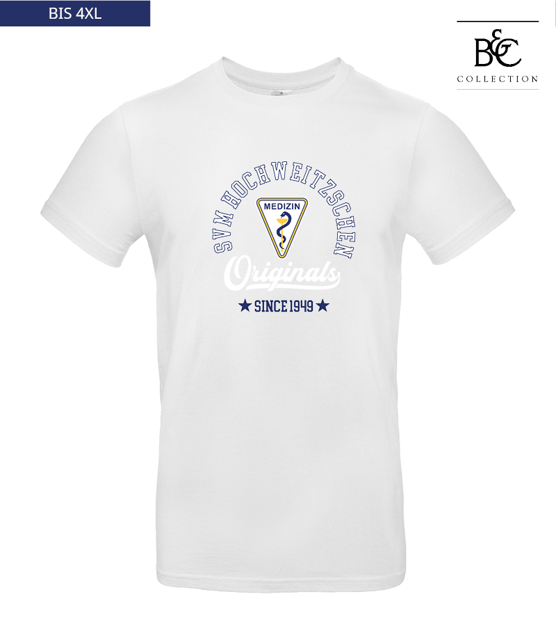 B&C Herren T-Shirt White "Jacob"