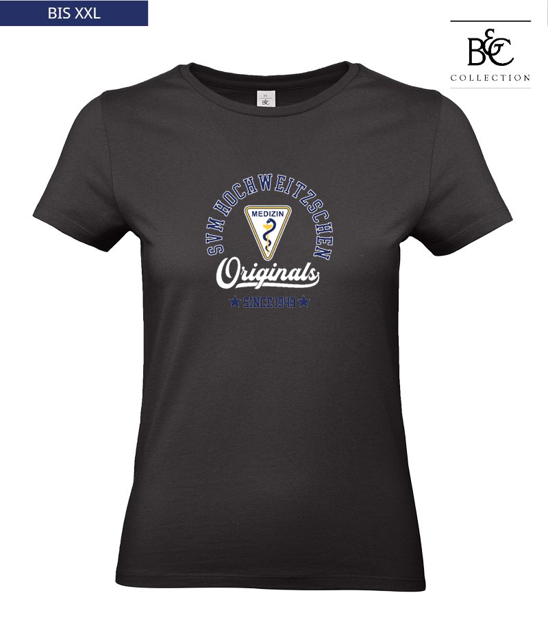 B&C Damen T-Shirt Black "Jacob"
