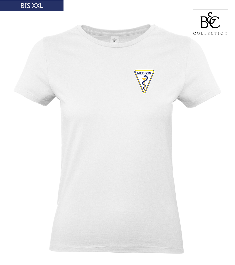B&C Damen T-Shirt White "Anton"