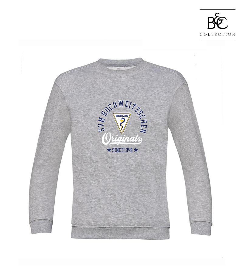 B&C Kinder Sweatshirt Heather Grey "Jacob"