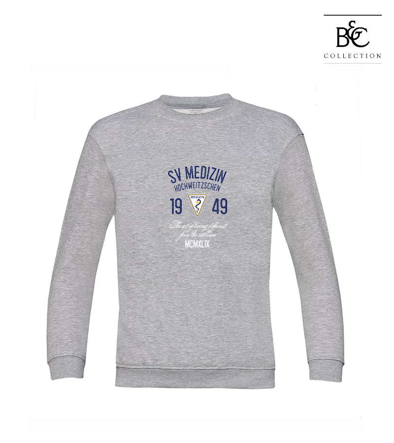 B&C Kinder Sweatshirt Heather Grey "Isack"