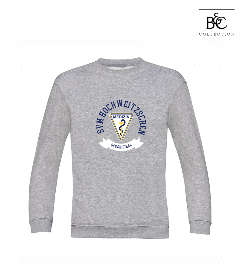 B&C Kinder Sweatshirt Heather Grey "Bono"