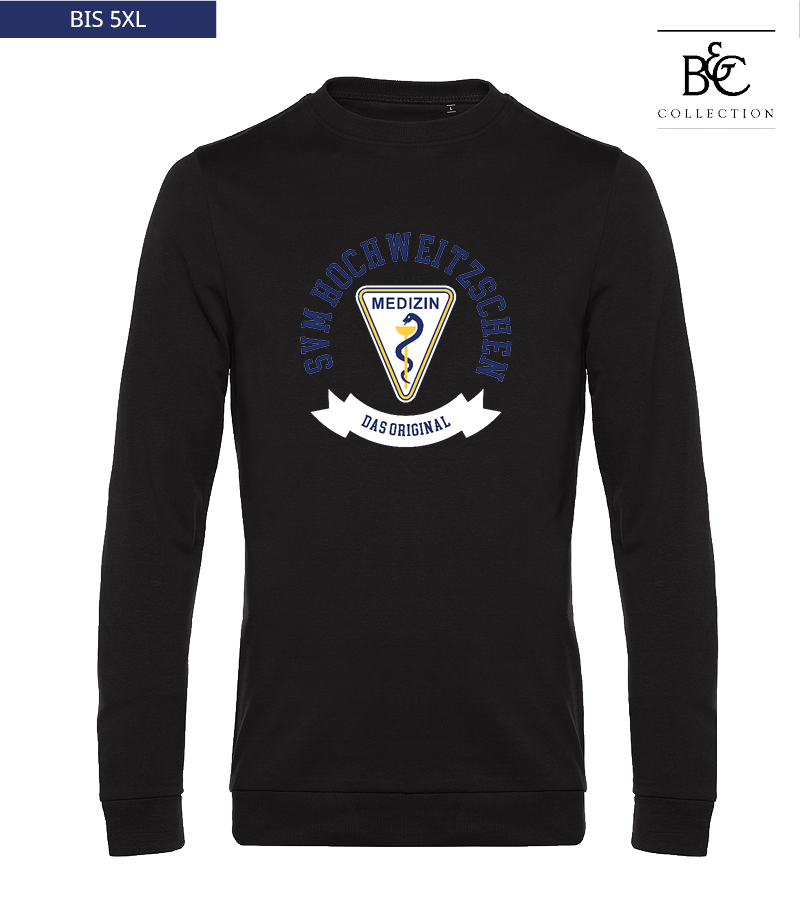 B&C Herren Sweatshirt Black Pure "Bono"