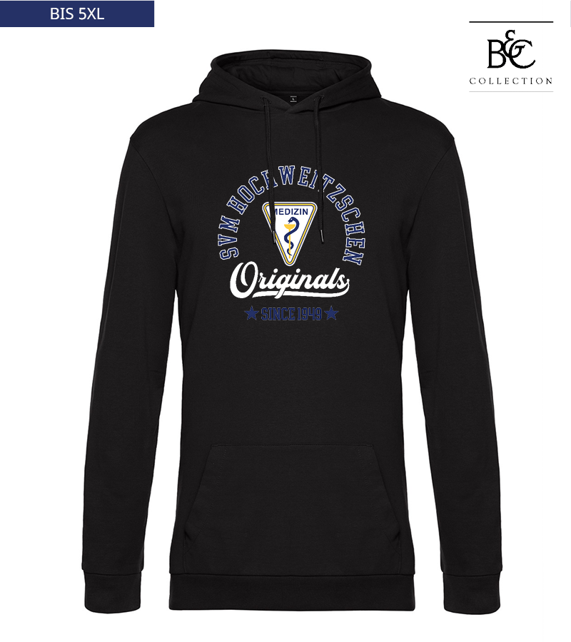 B&C Herren Hoodie Black Pure "Jacob"