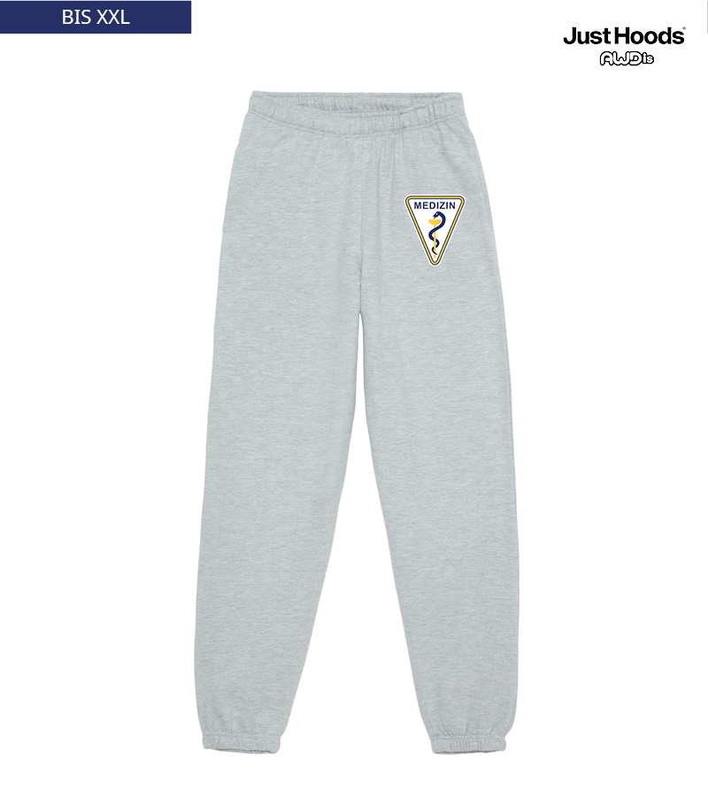 Just Hoods Herren Jogginghose Heather Grey "Anton"