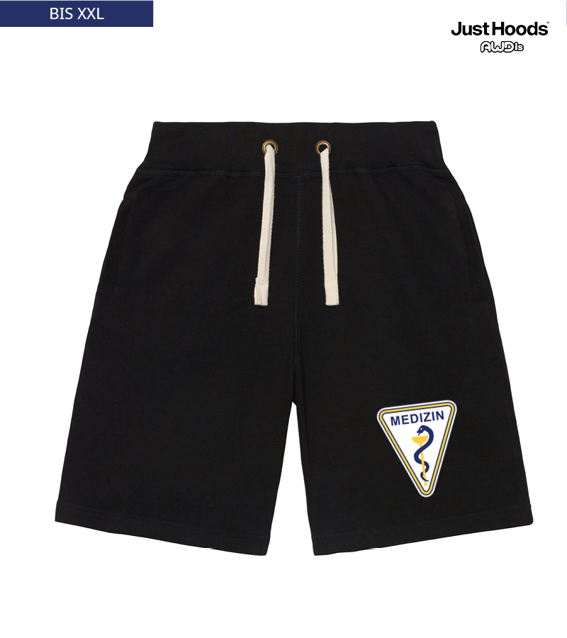 Just Hoods Herren Shorts Jet Black "Anton"
