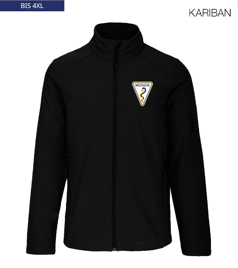 Kariban Herren Softshelljacke Black "Anton"
