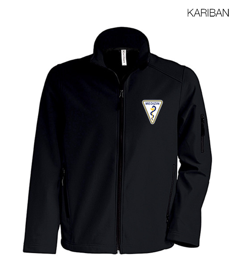 Kariban Kinder Softshelljacke Black "Anton"