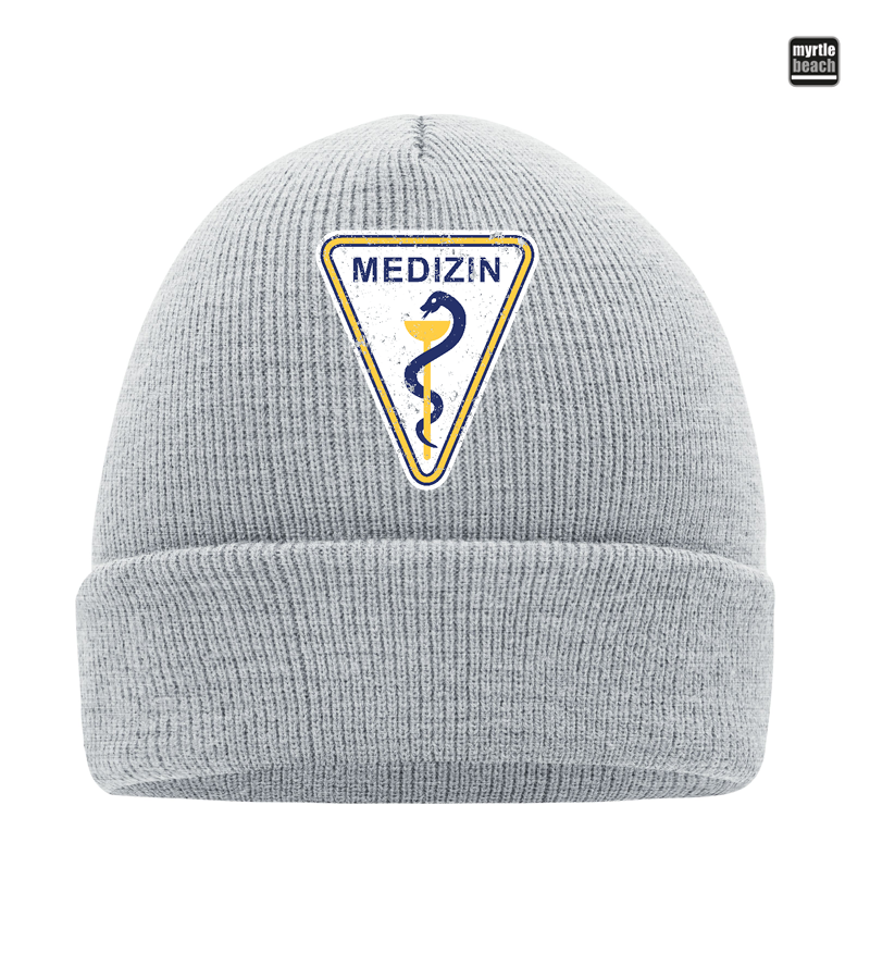 Myrtle Beach Strickmütze Grey Melange "Uwe"