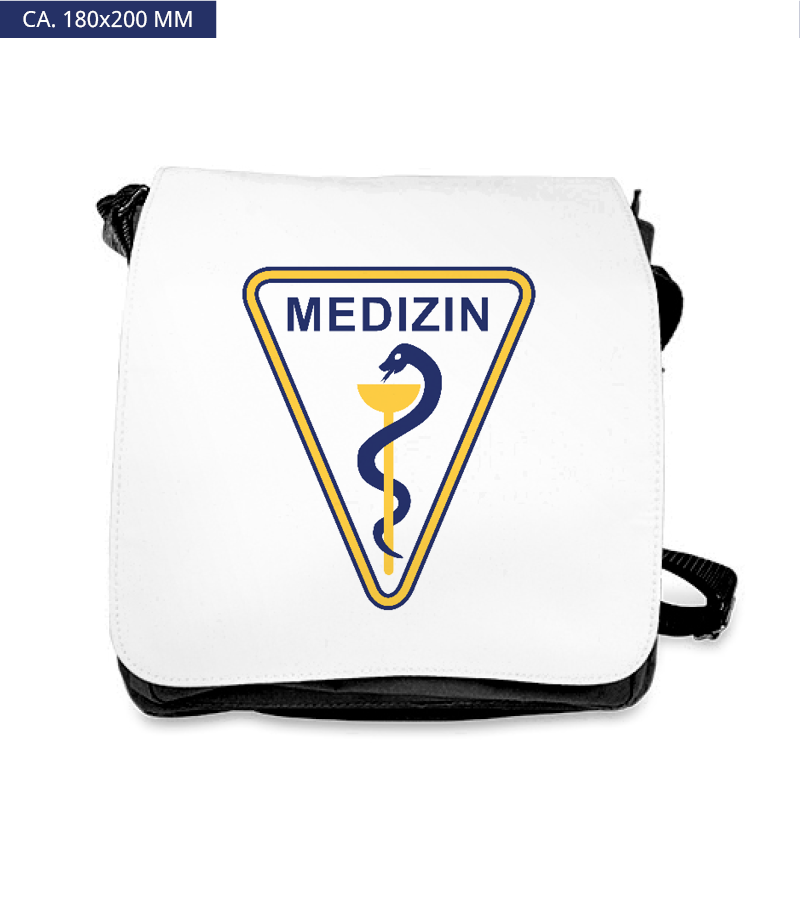 Schultertasche S Black "Anton"