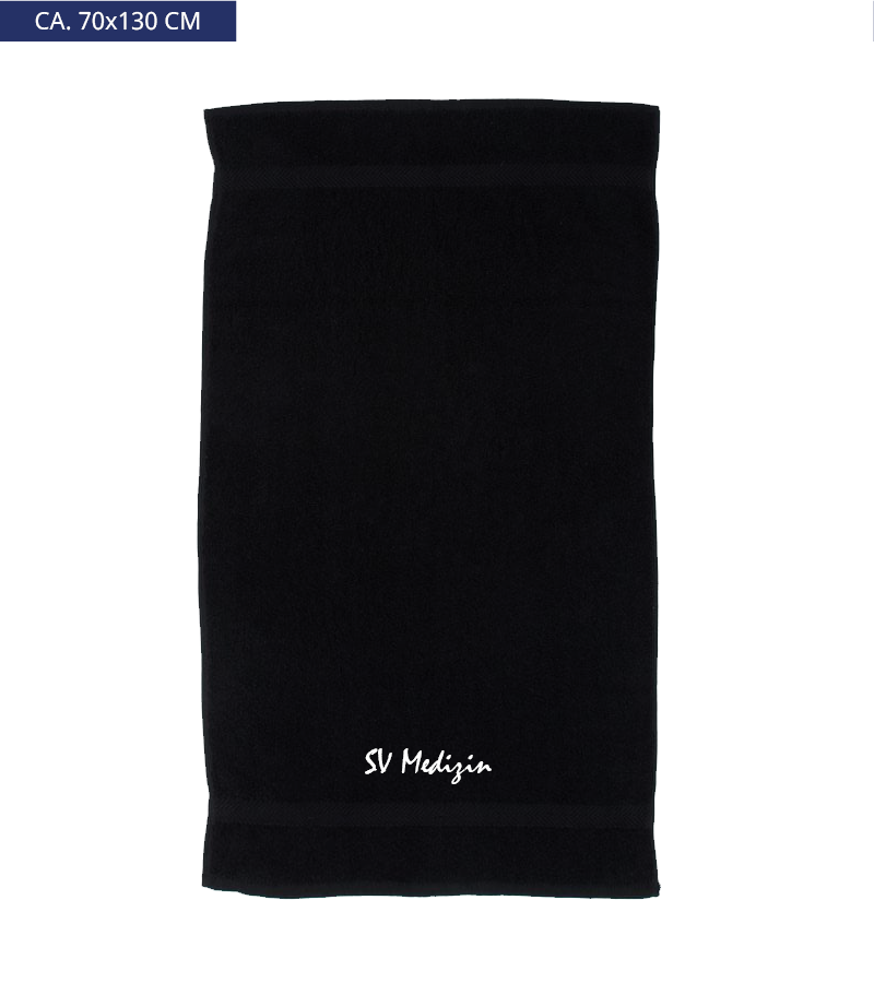 Towel City Badetuch Black "Anton"