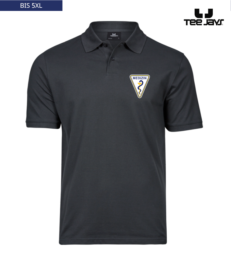Tee Jays Herren Heavy Polo-Shirt Dark Grey "Anton"