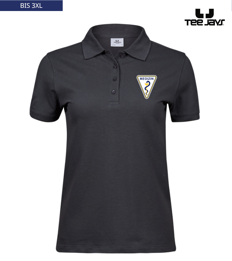 Tee Jays Damen Heavy Polo-Shirt Dark Grey "Anton"